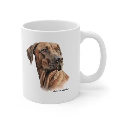 Unique Rhodesian Ridgeback mug print present