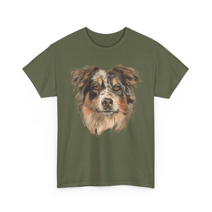 Beautiful Australian Shepherd T-shirt Printed Design