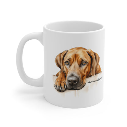 Unique Rhodesian Ridgeback mug print present