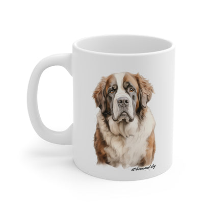 Beautiful Saint Bernard Mug Print