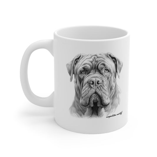 Beautiful Neapolitan Mastiff Printed on a Mug