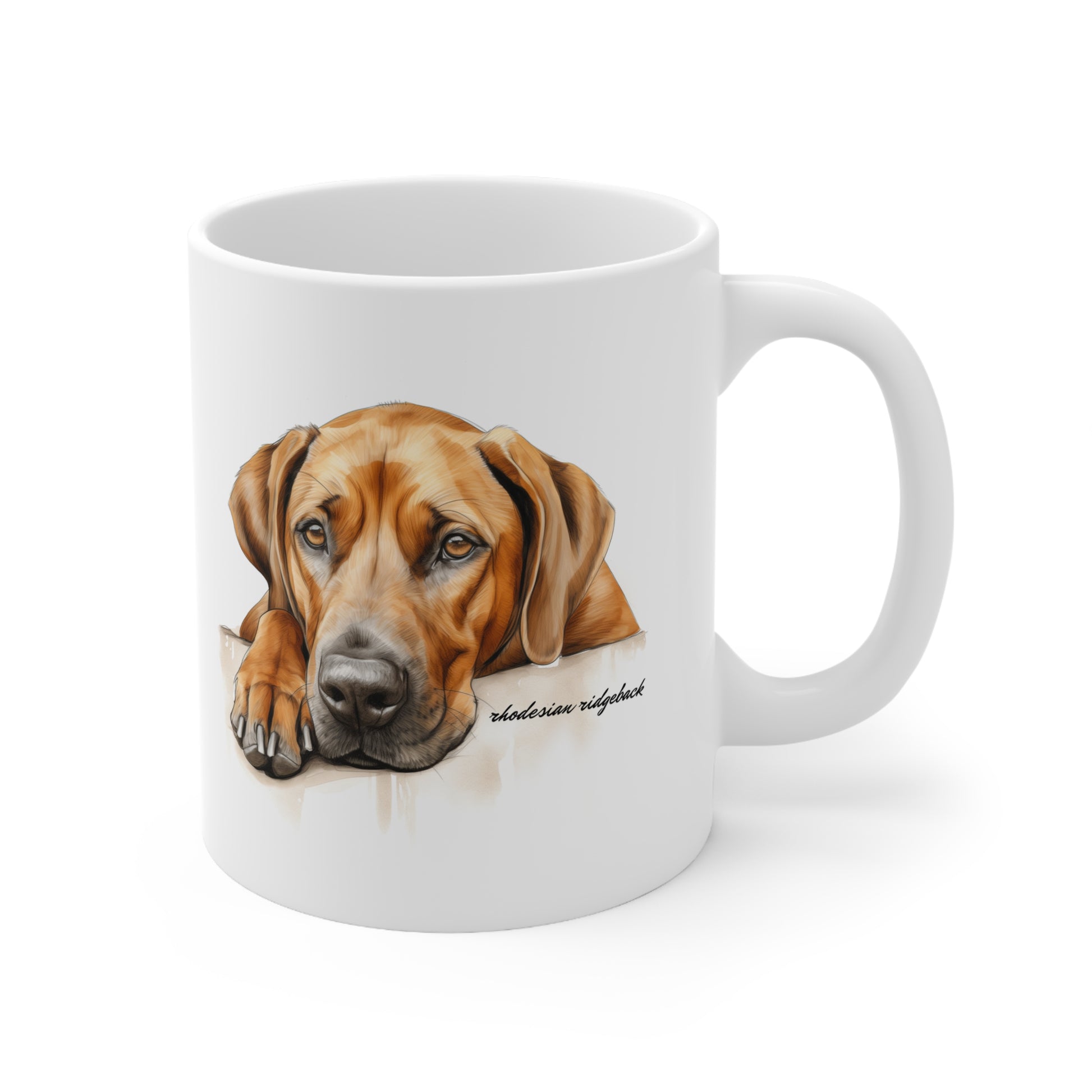 Unique Rhodesian Ridgeback mug print present