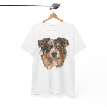 Beautiful Australian Shepherd T-shirt Printed Design