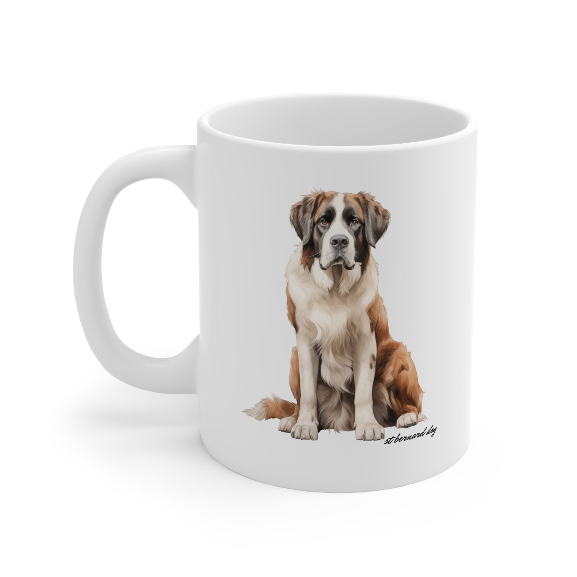 Beautiful Saint Bernard Mug Print