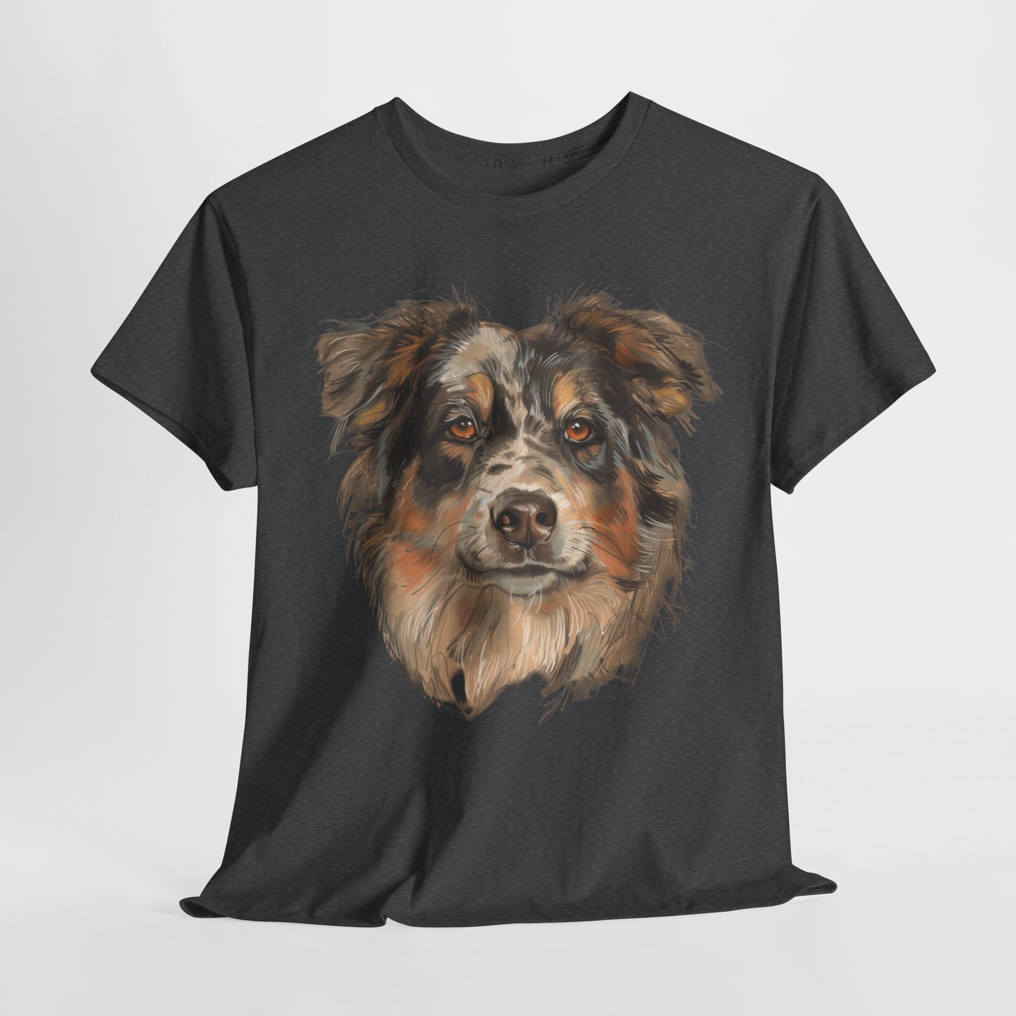 Beautiful Australian Shepherd T-shirt Printed Design