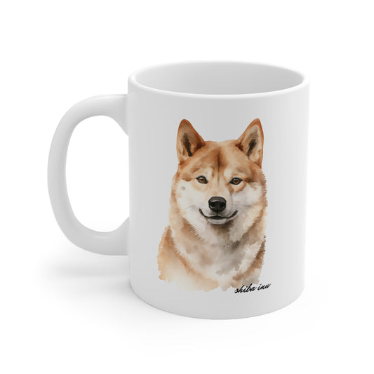 Cute Shiba Inu Mug Print Present