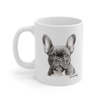 Cute French Bulldog Mug Print