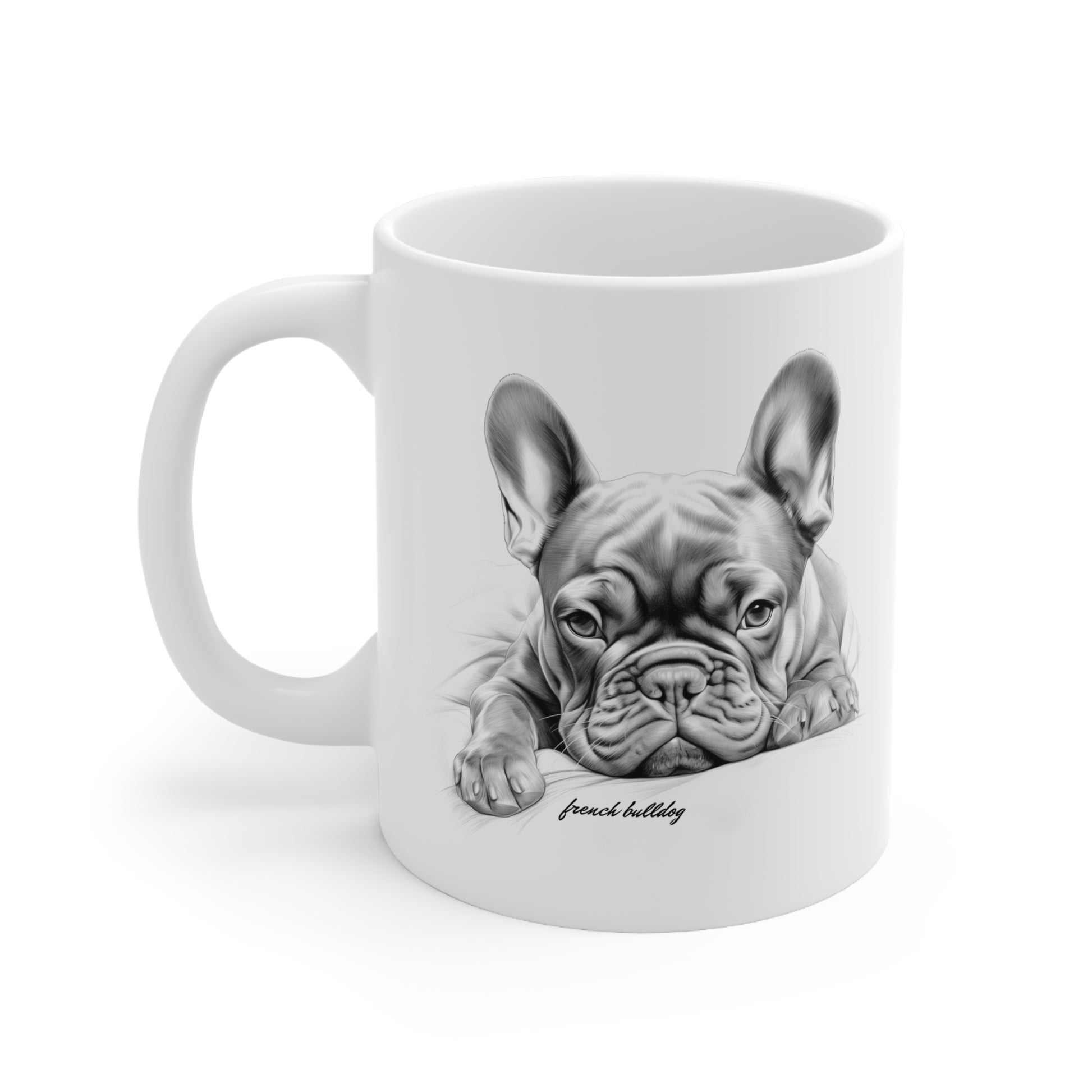 Cute French Bulldog Mug Print