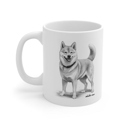 Cute Shiba Inu Mug Print Present