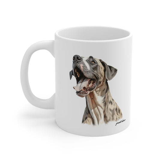 Beautiful Great Dane White Mug Print