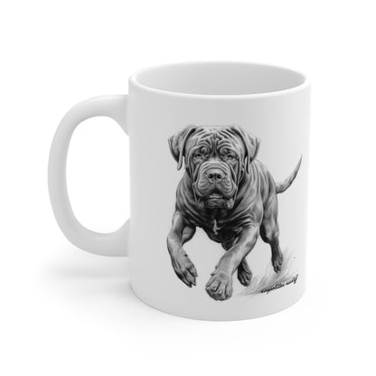 Beautiful Neapolitan Mastiff Printed on a Mug