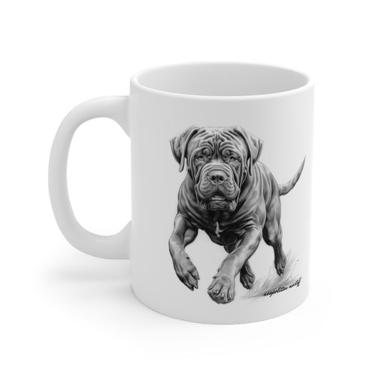 Beautiful Neapolitan Mastiff Printed on a Mug