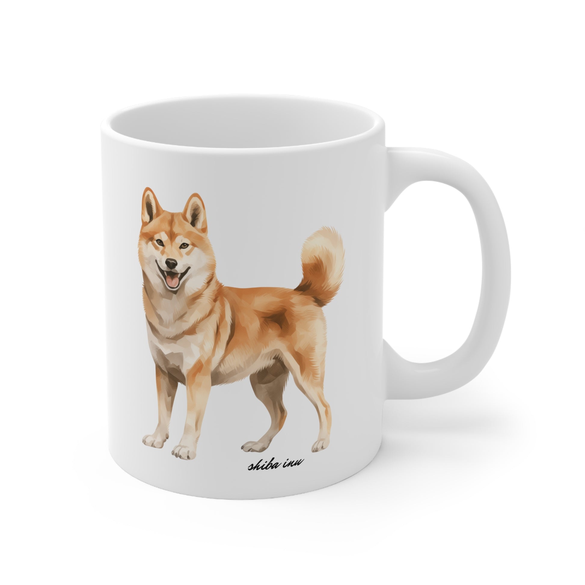 Cute Shiba Inu Mug Print Present