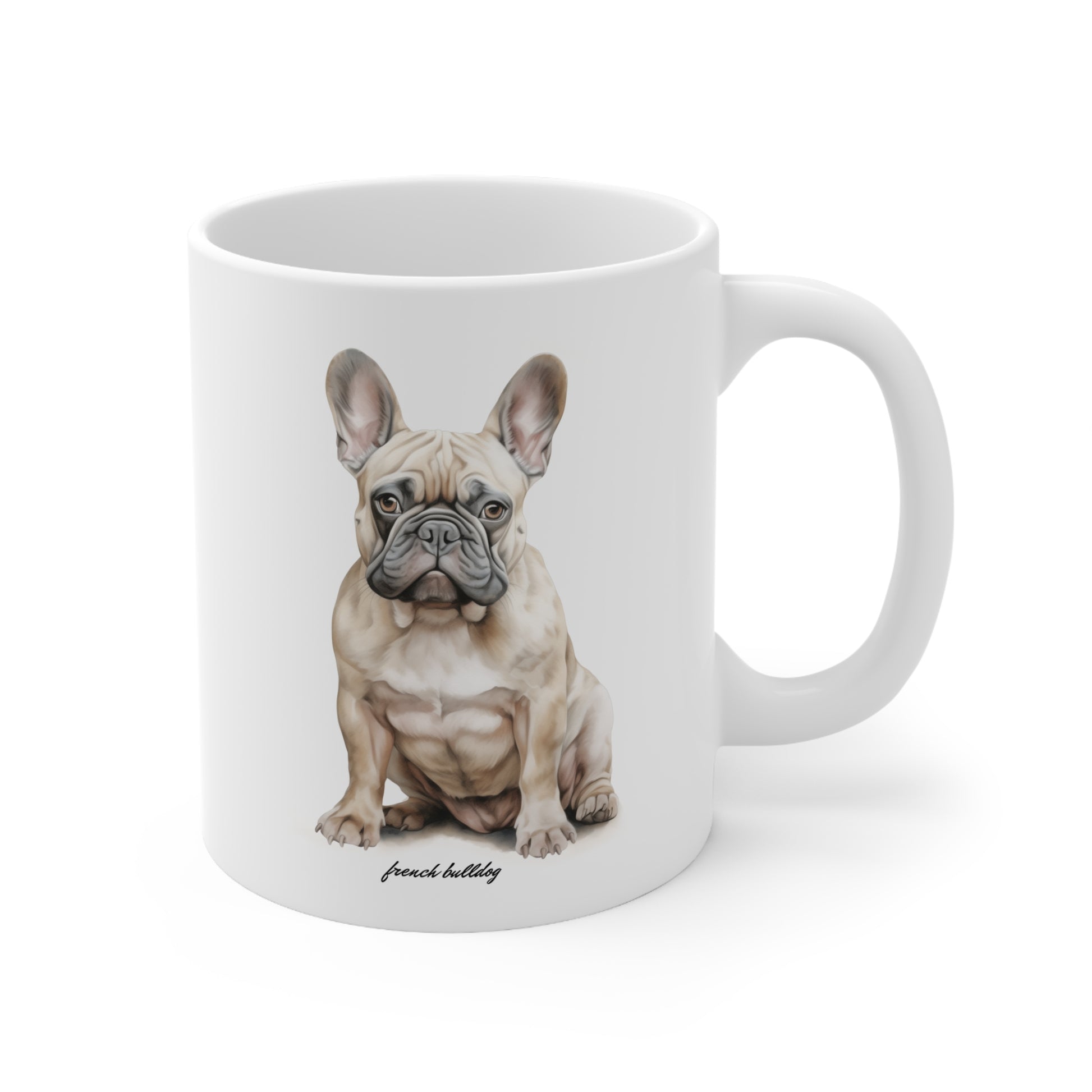 Cute French Bulldog Mug Print