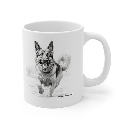 German Shepherd Mug Print