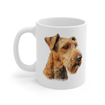 Irish  Terrier White Mug