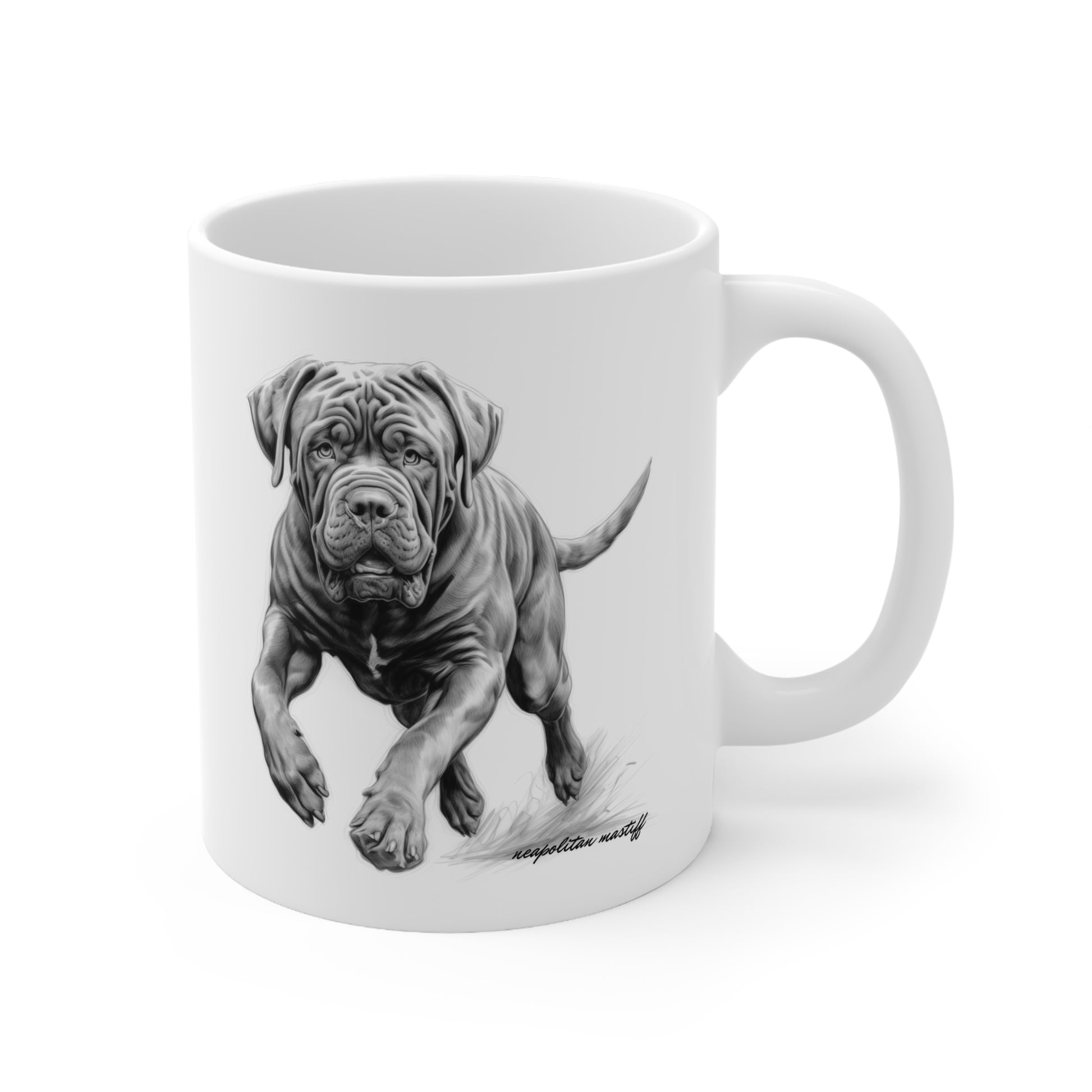 Beautiful Neapolitan Mastiff Printed on a Mug