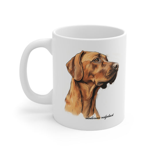 Unique Rhodesian Ridgeback mug print present