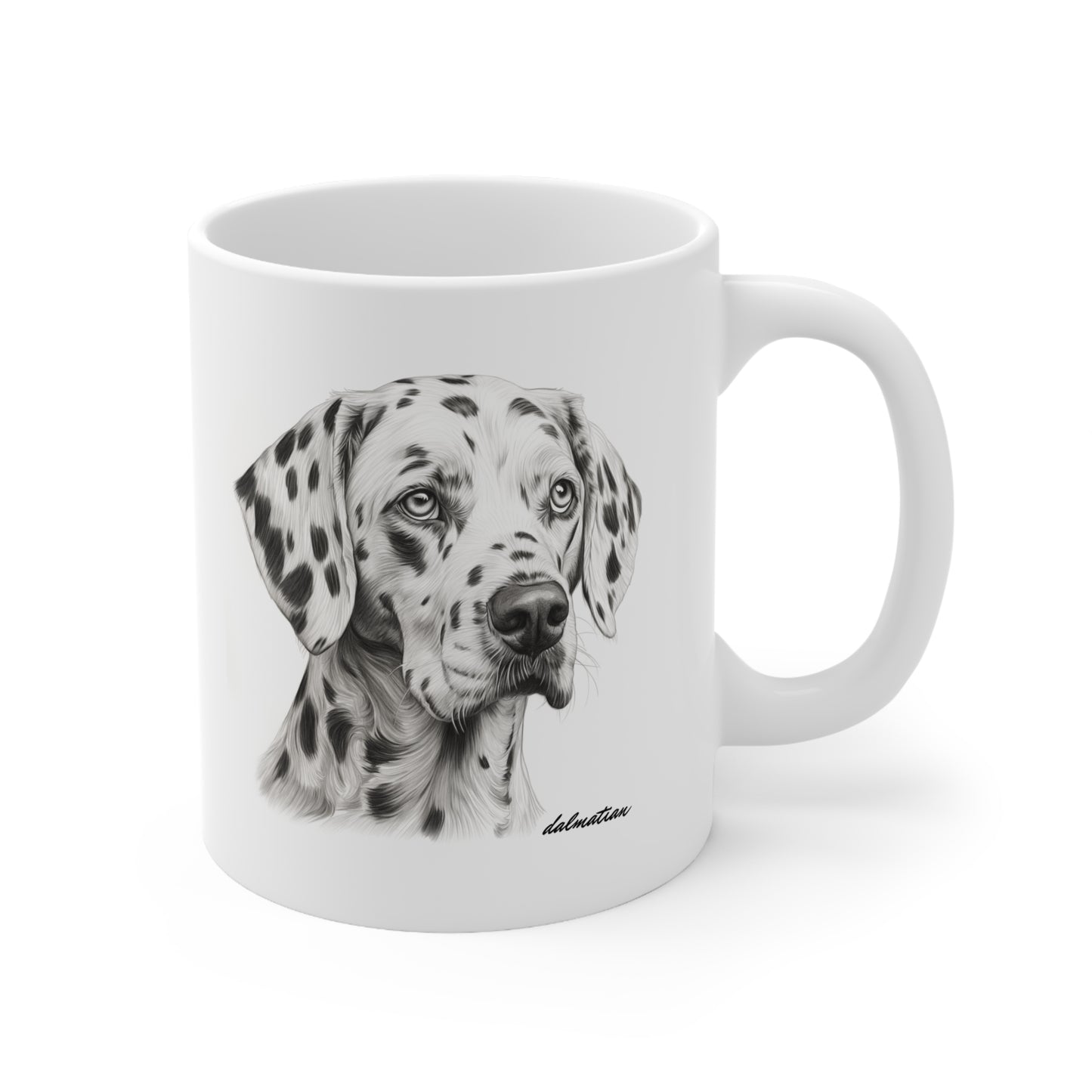 Stunning Dalmatian Print on a Mug