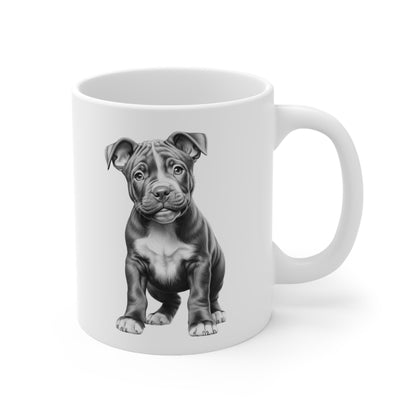 Beautiful Staffordshire Bull Terrier Mug Print