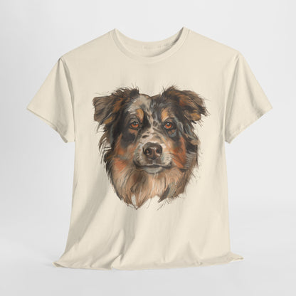 Beautiful Australian Shepherd T-shirt Printed Design