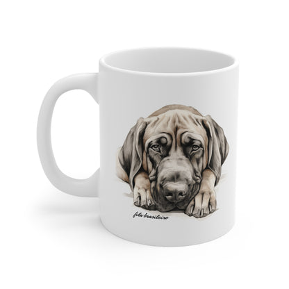 Fila Brasileiro Brazilian Fila Mug Print