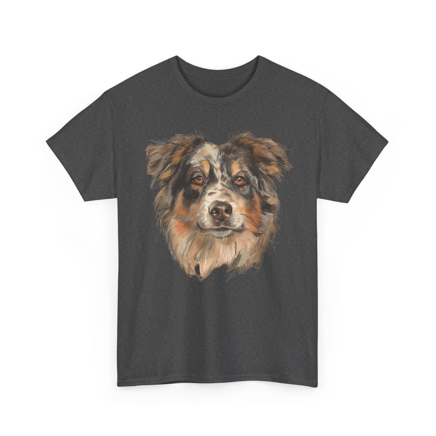 Beautiful Australian Shepherd T-shirt Printed Design