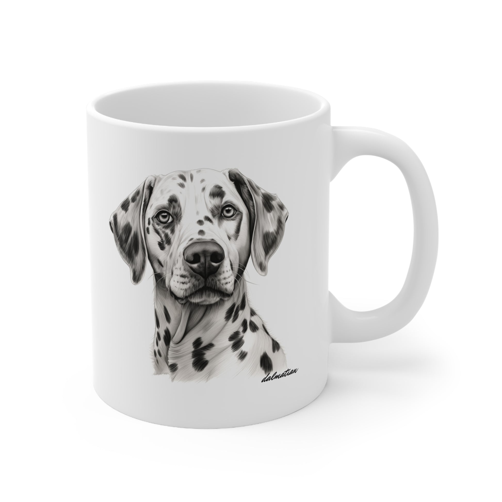 Stunning Dalmatian Print on a Mug