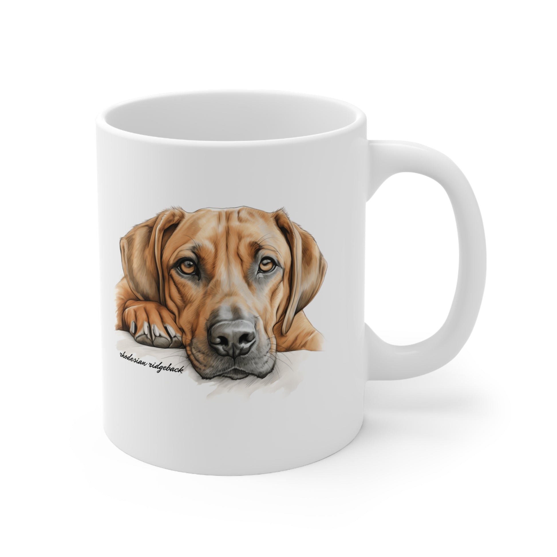 Unique Rhodesian Ridgeback mug print present