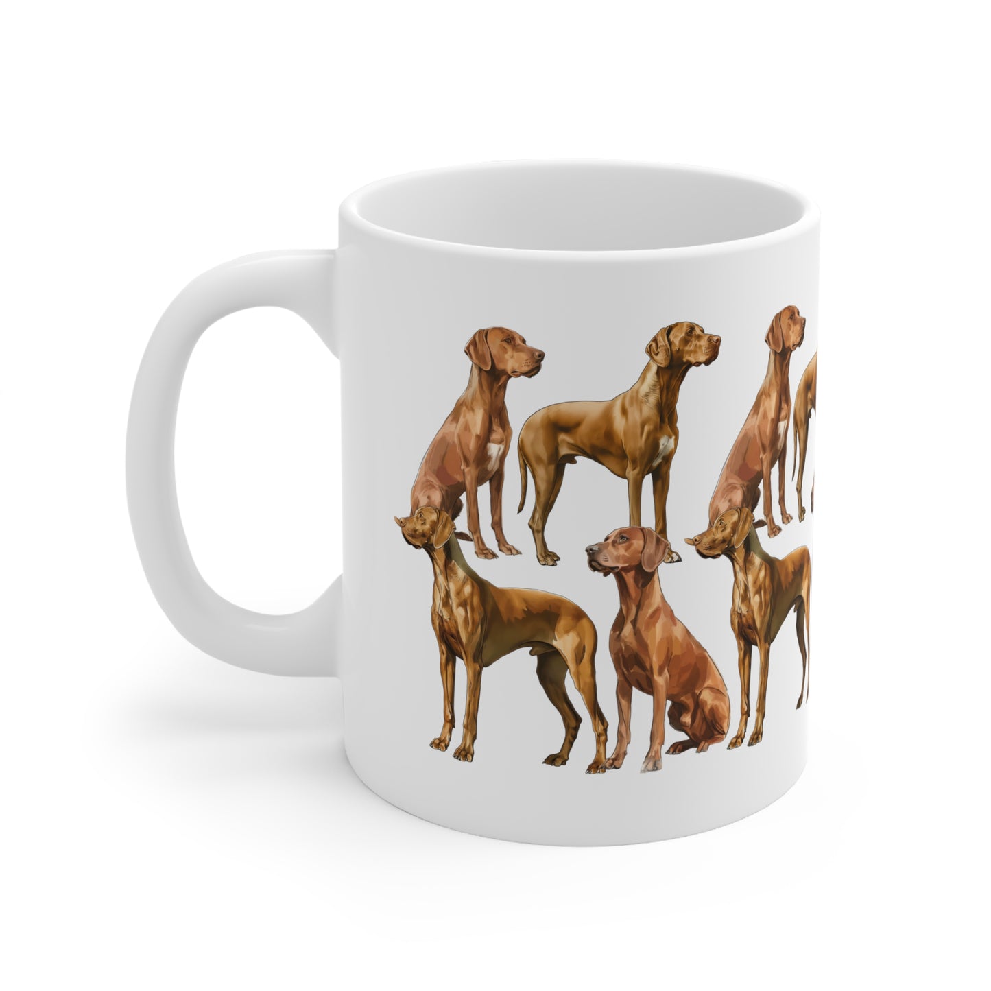 Beautiful Vizsla White Mug Present