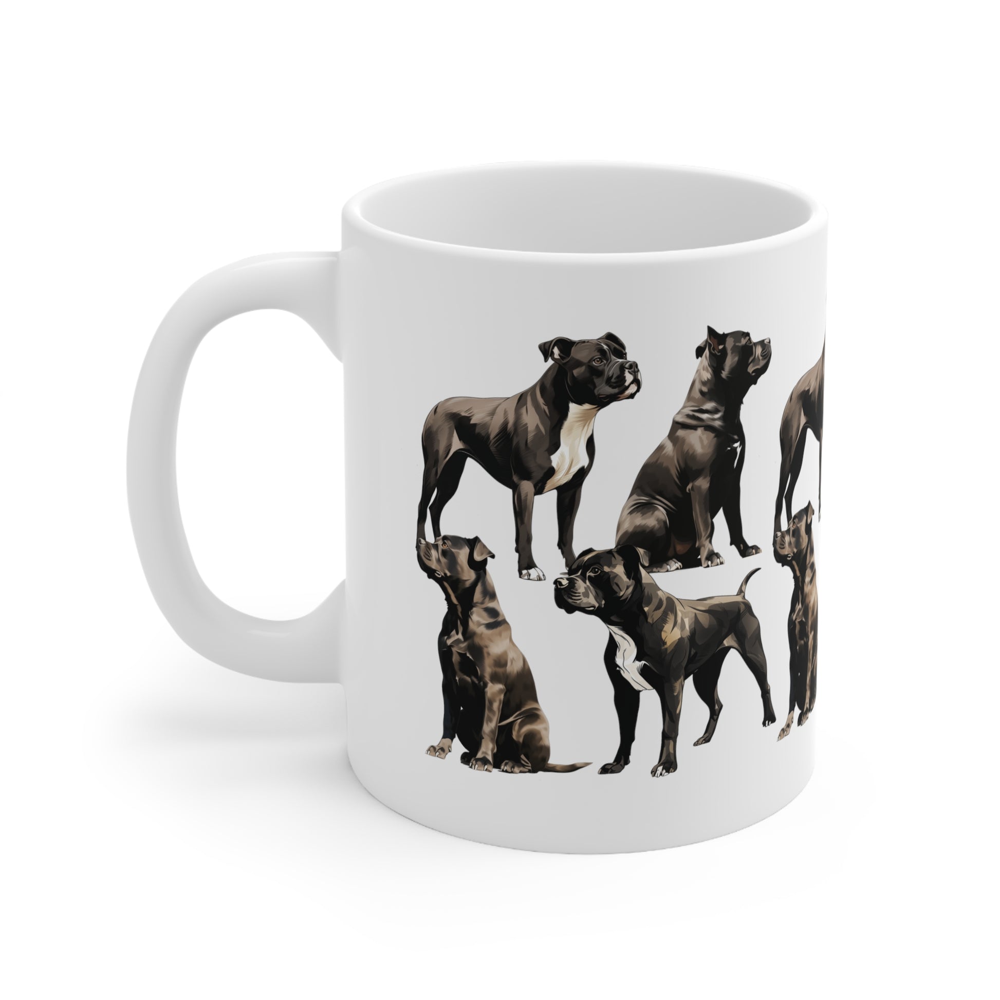 Beautiful Staffordshire Bull Terrier Mug Print