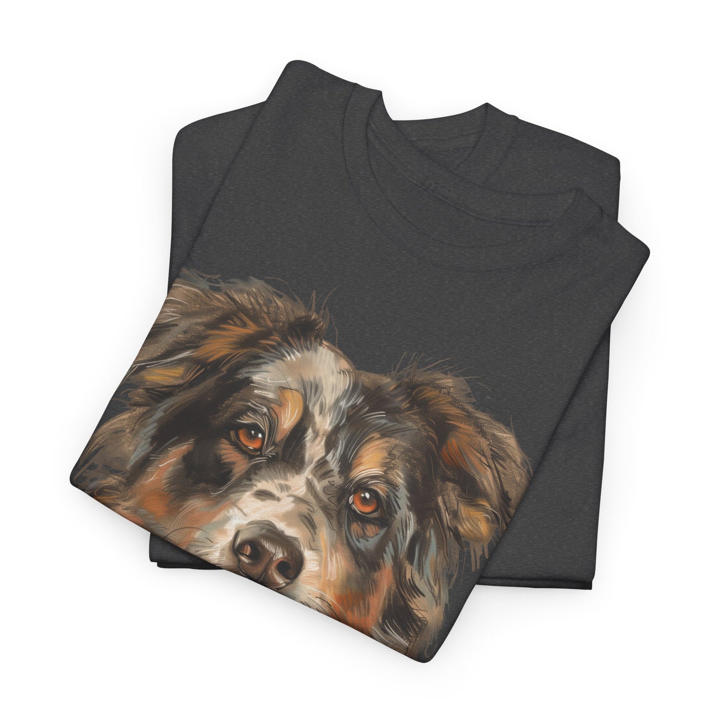 Beautiful Australian Shepherd T-shirt Printed Design