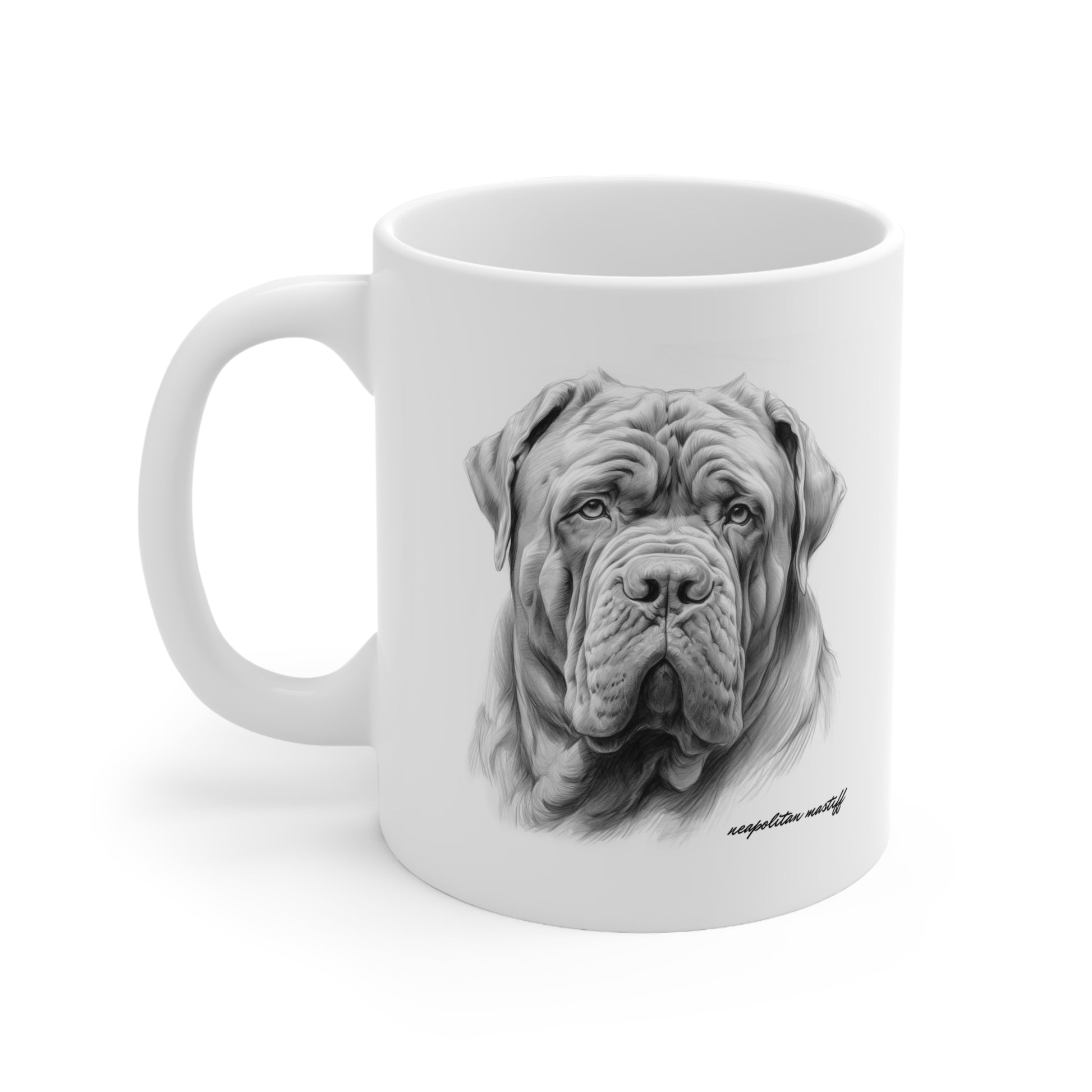 Beautiful Neapolitan Mastiff Printed on a Mug