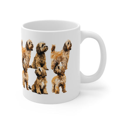 Cockapoo Multi Dog on a white mug present