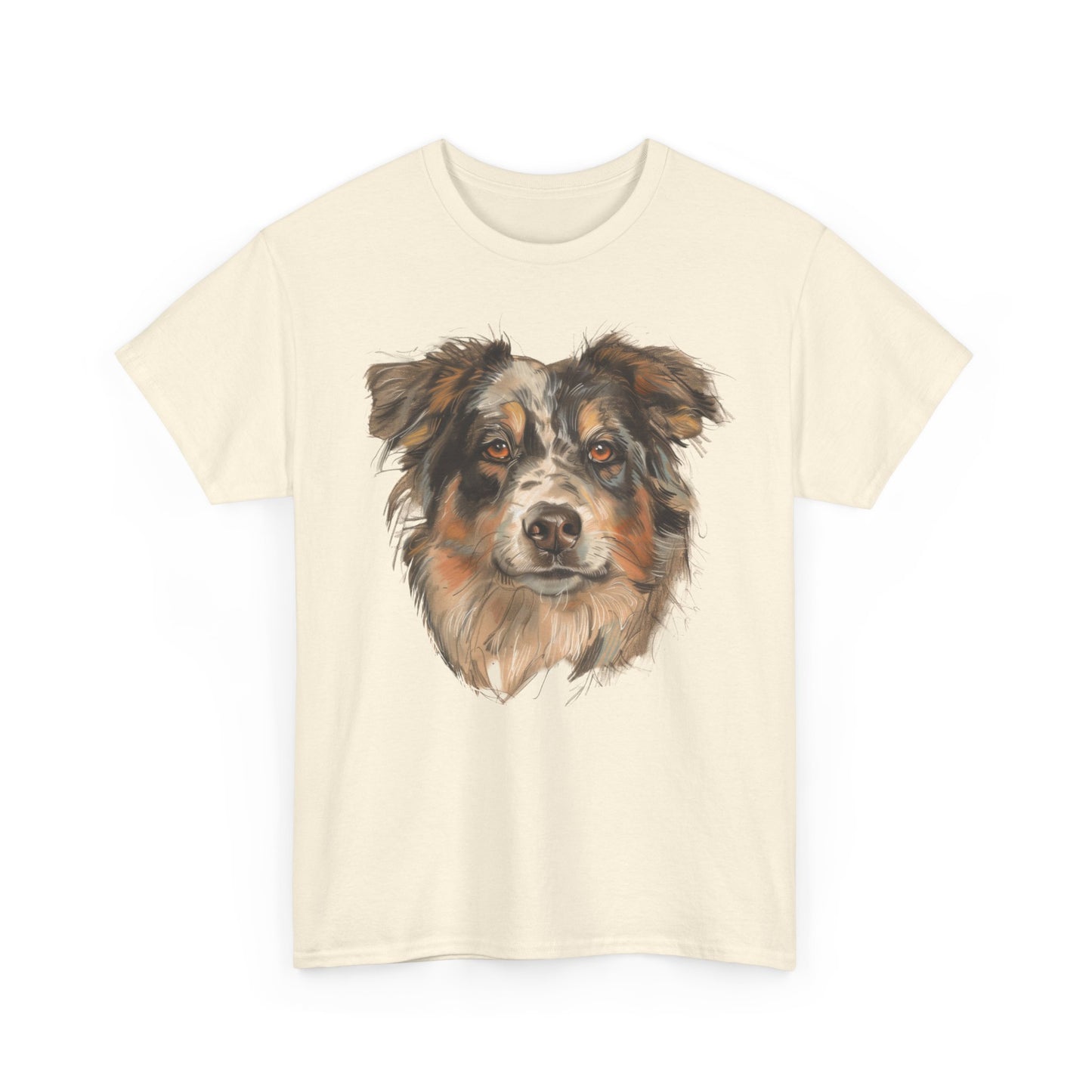 Beautiful Australian Shepherd T-shirt Printed Design