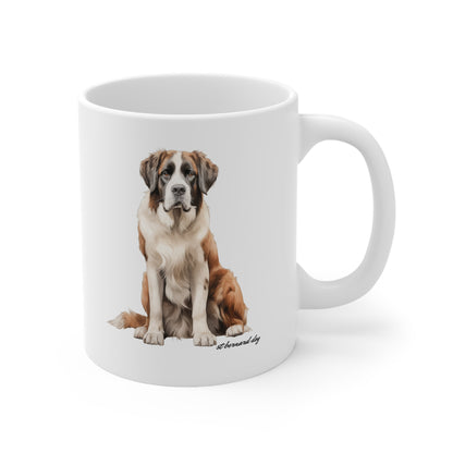 Beautiful Saint Bernard Mug Print