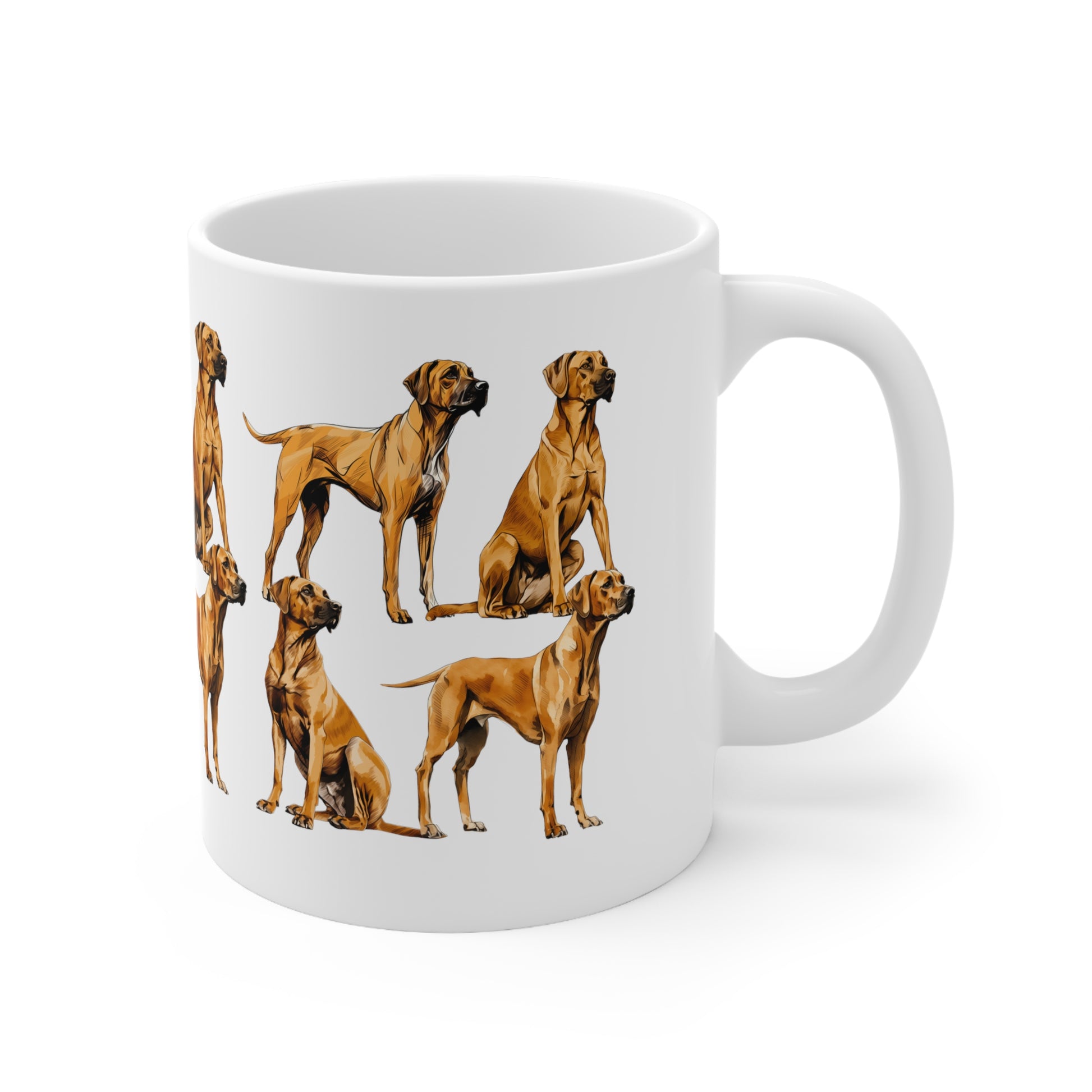 Unique Rhodesian Ridgeback mug print present