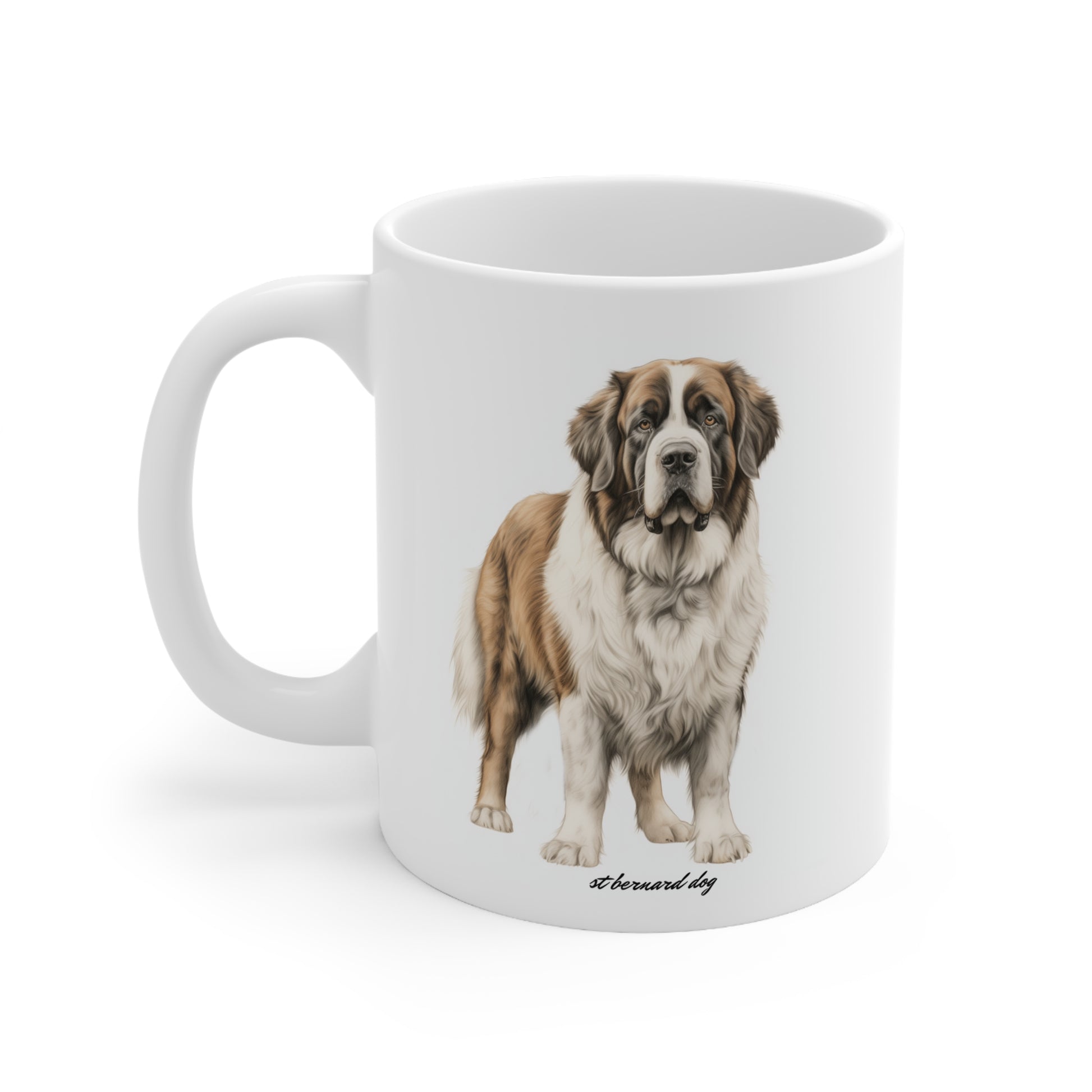 Beautiful Saint Bernard Mug Print