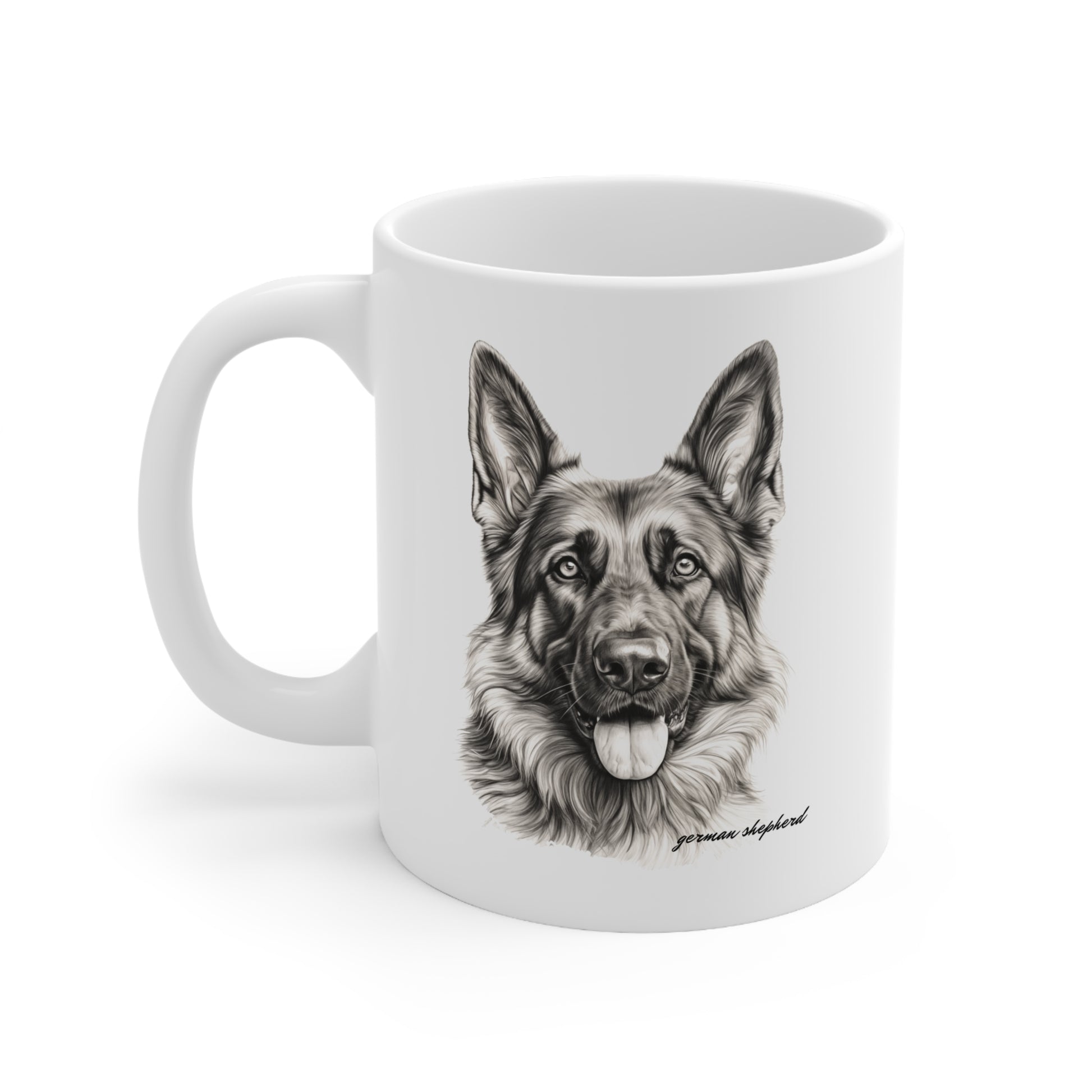 German Shepherd Mug Print