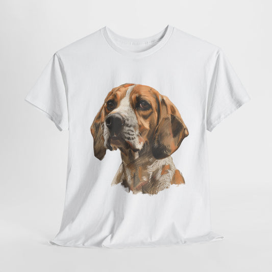 Beautiful Beagle White T-shirt Art Print