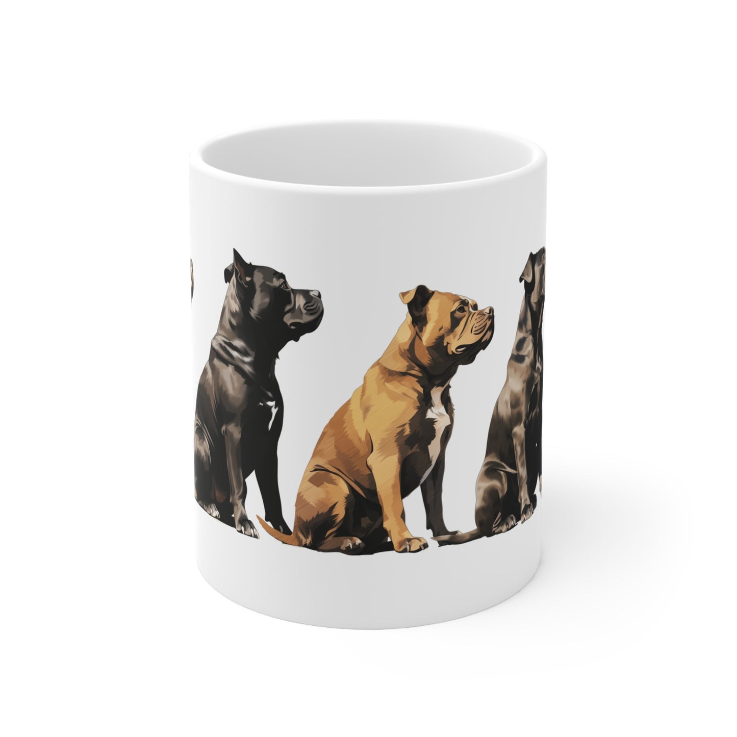 Beautiful Staffordshire Bull Terrier Mug Print