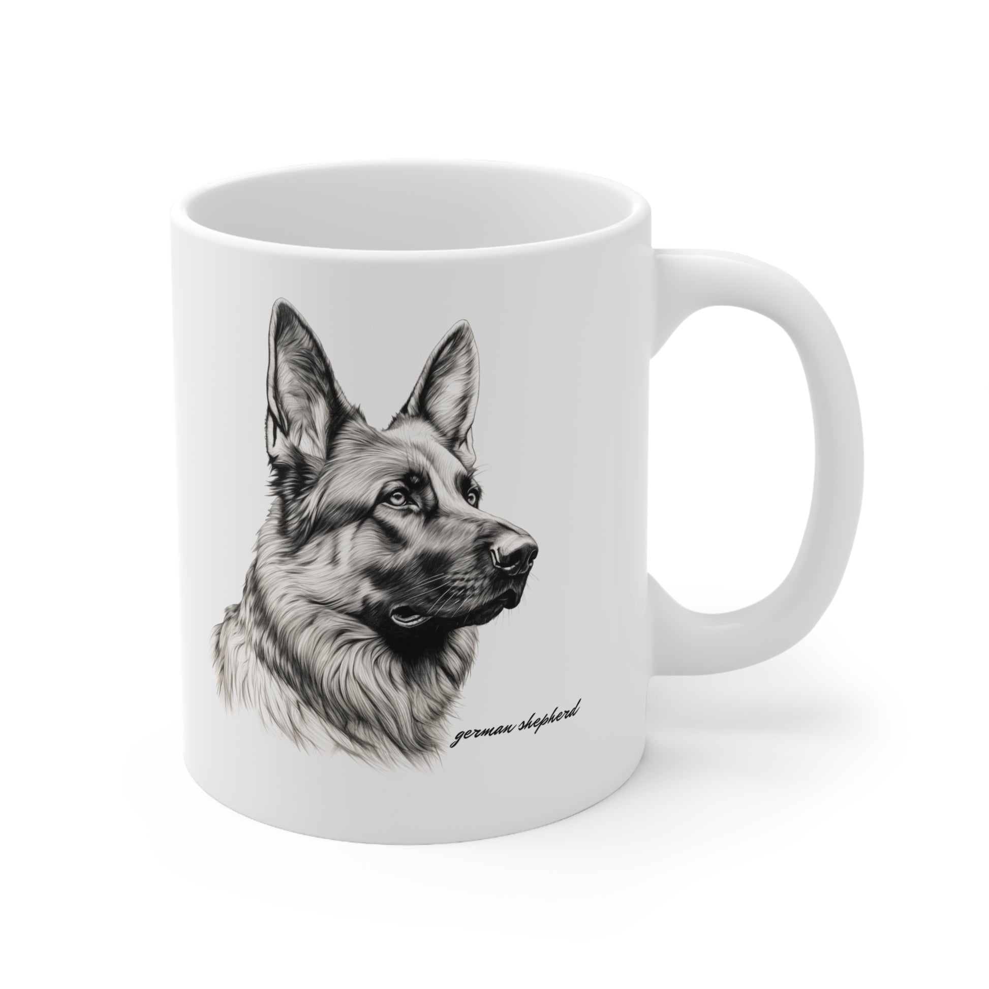 German Shepherd Mug Print