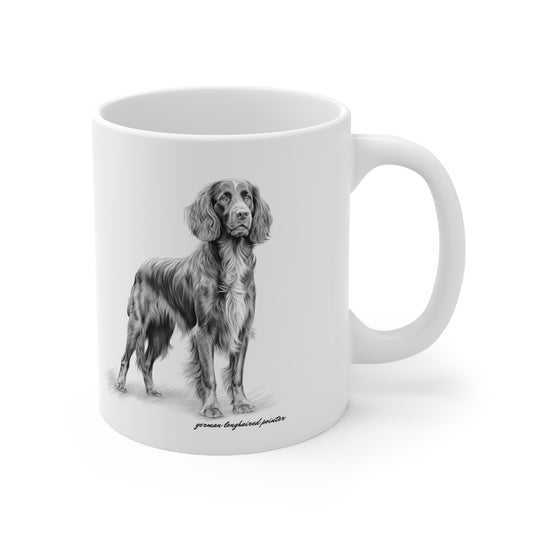 German Longhaired Pointer Mug Print