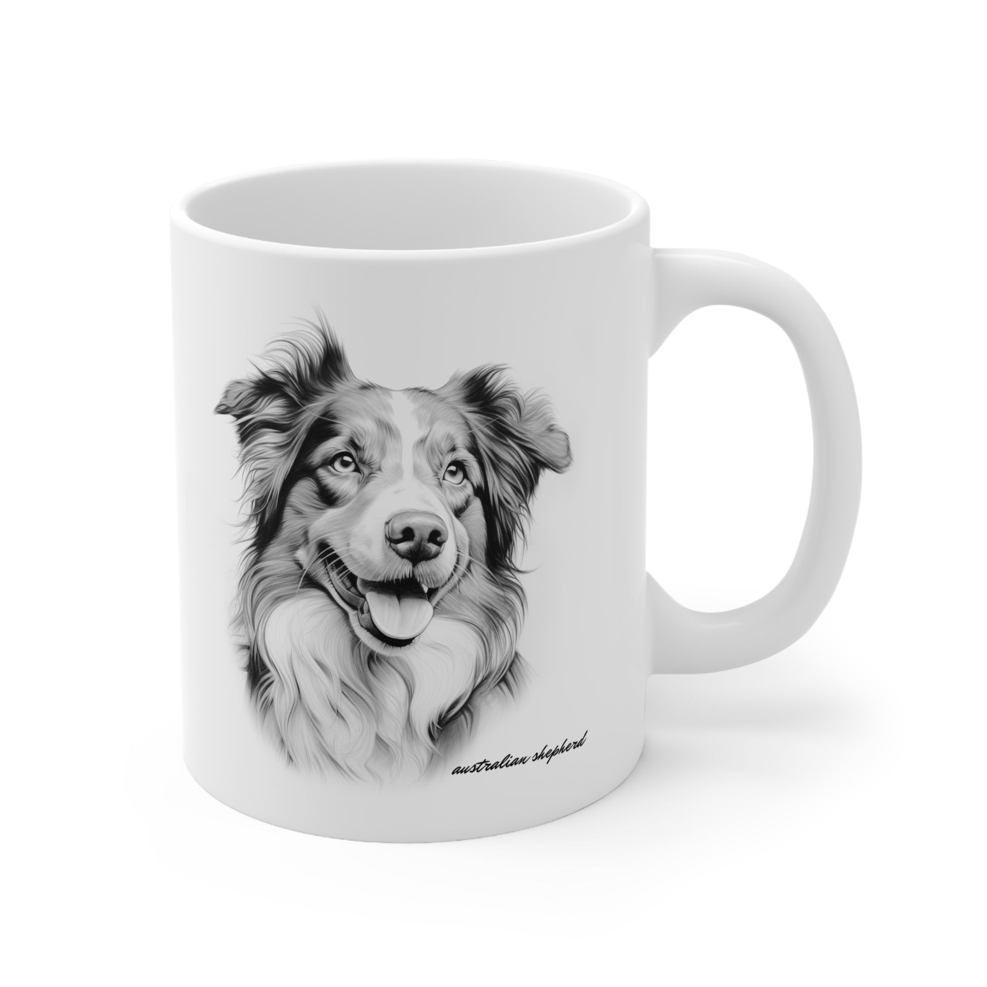 Australian Shepherd coffee cup