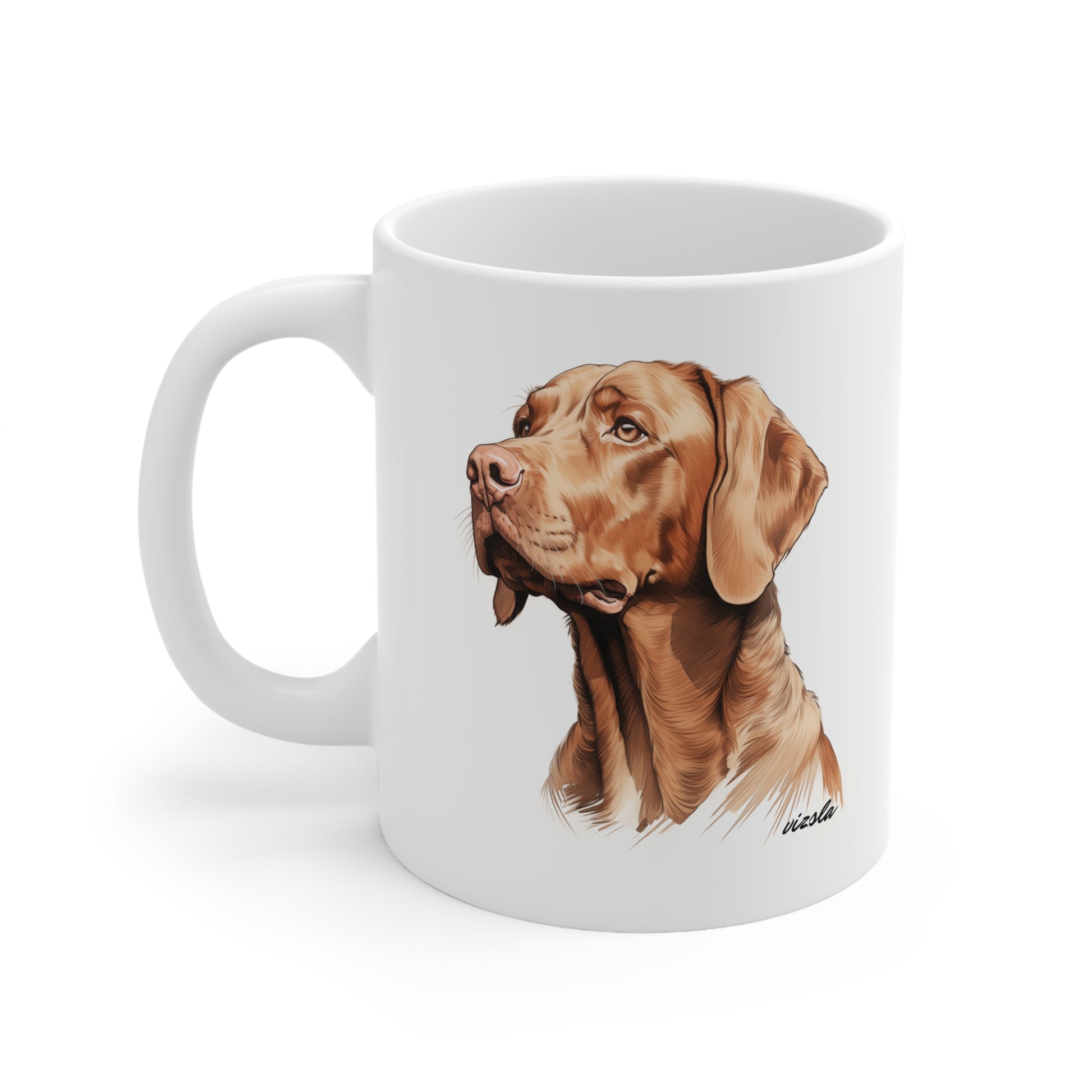 Beautiful Vizsla White Mug Present