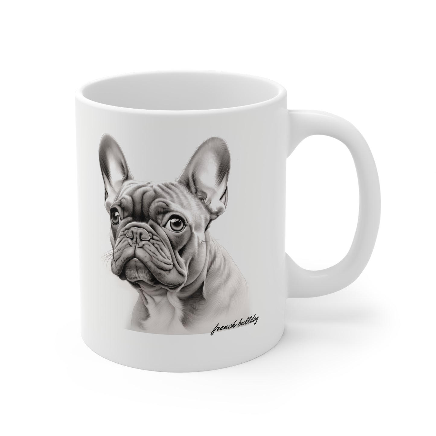 Cute French Bulldog Mug Print