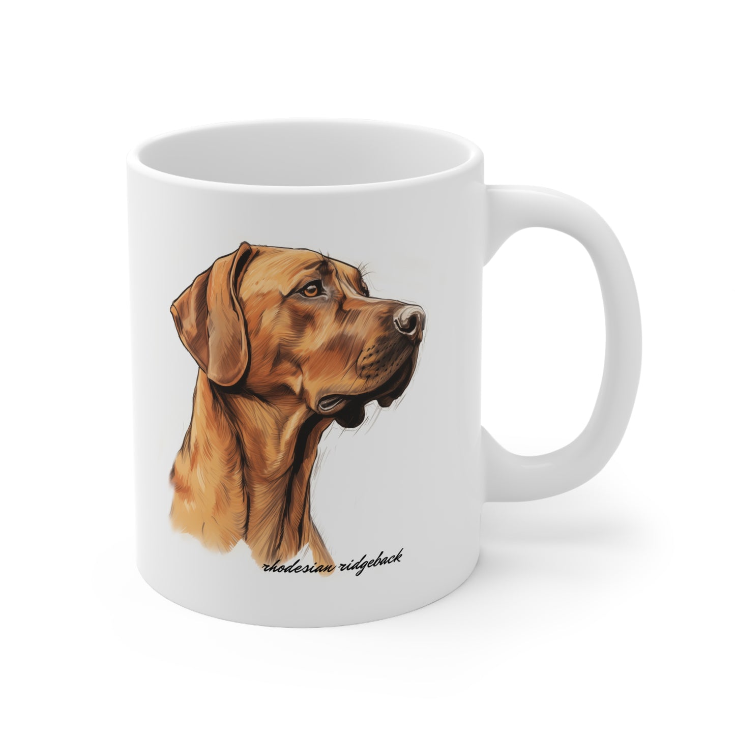 Unique Rhodesian Ridgeback mug print present