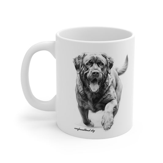 Beautiful Newfoundland Dog Breed Printed on Mug