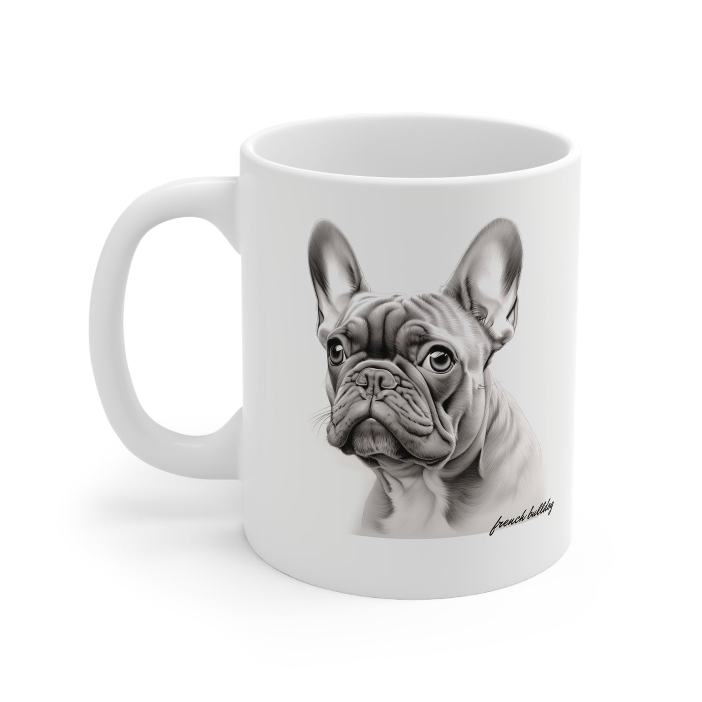 Cute French Bulldog Mug Print