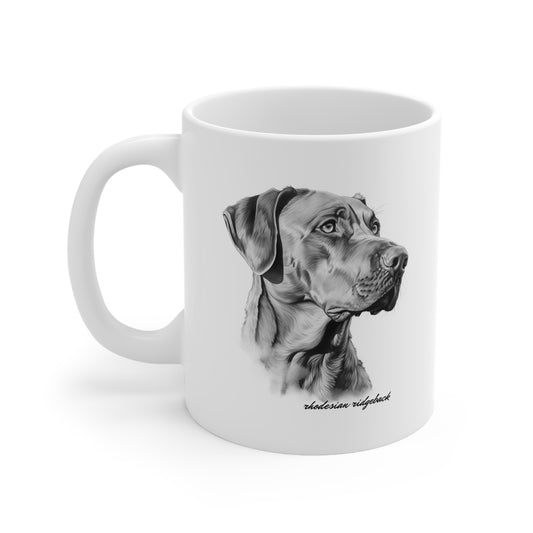 Unique Rhodesian Ridgeback mug print present